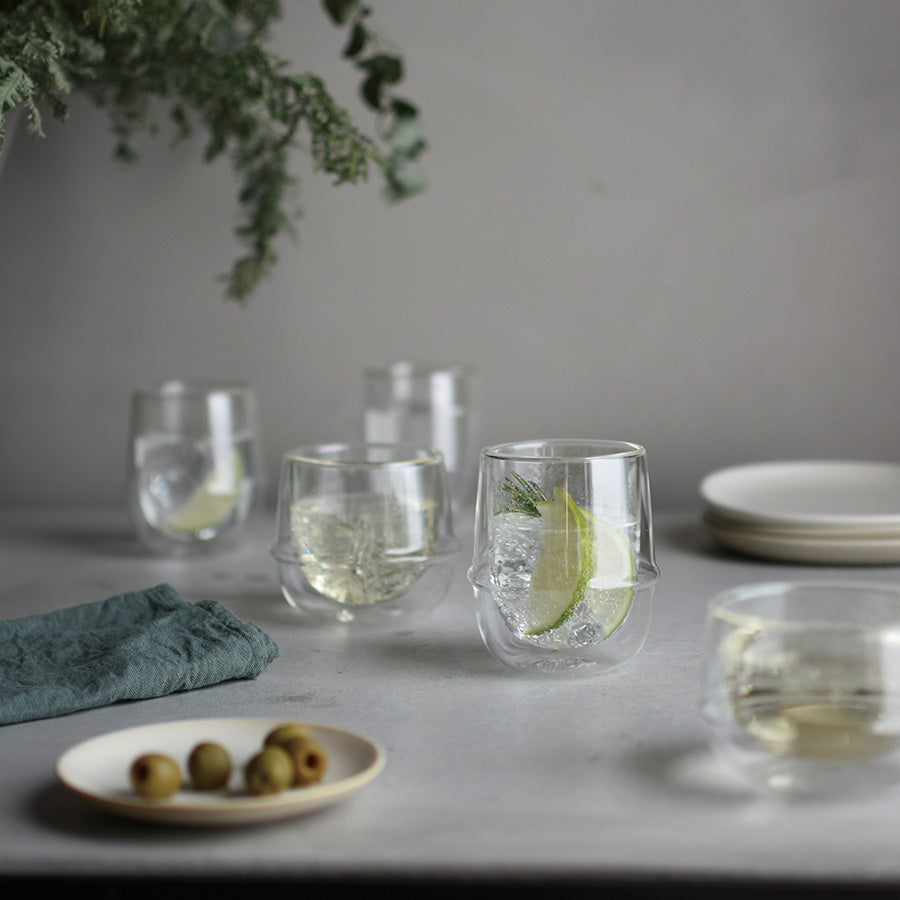 Kinto Double Walled Glassware 200ml, 250ml & 350ml